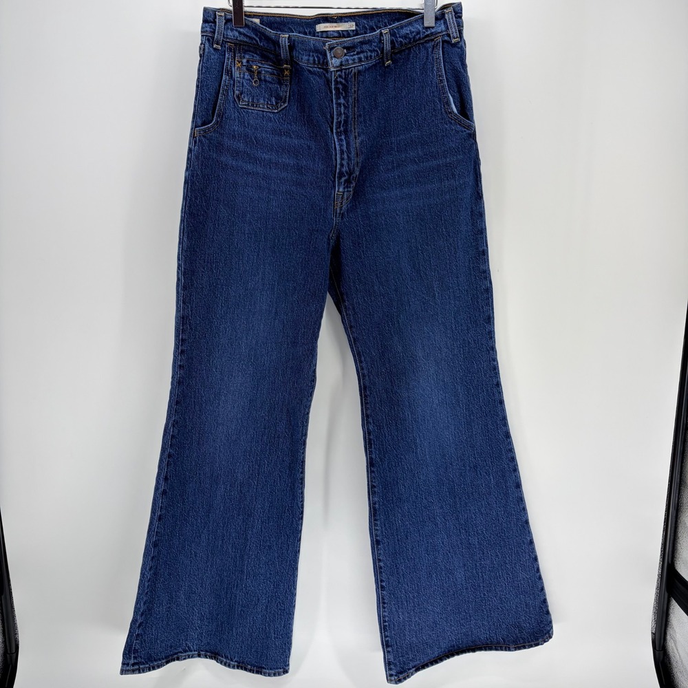 Levis Premium Ribcage Bell Jeans W32 L32 High Rise Bell Bottom Flare